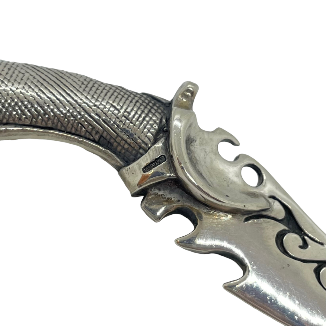 CRAZY PIG クレイジーピッグ BLADE RUNNER SWORD ブレードランナーソード ペンダント メンズ ボールチェーン付 中古 IT1