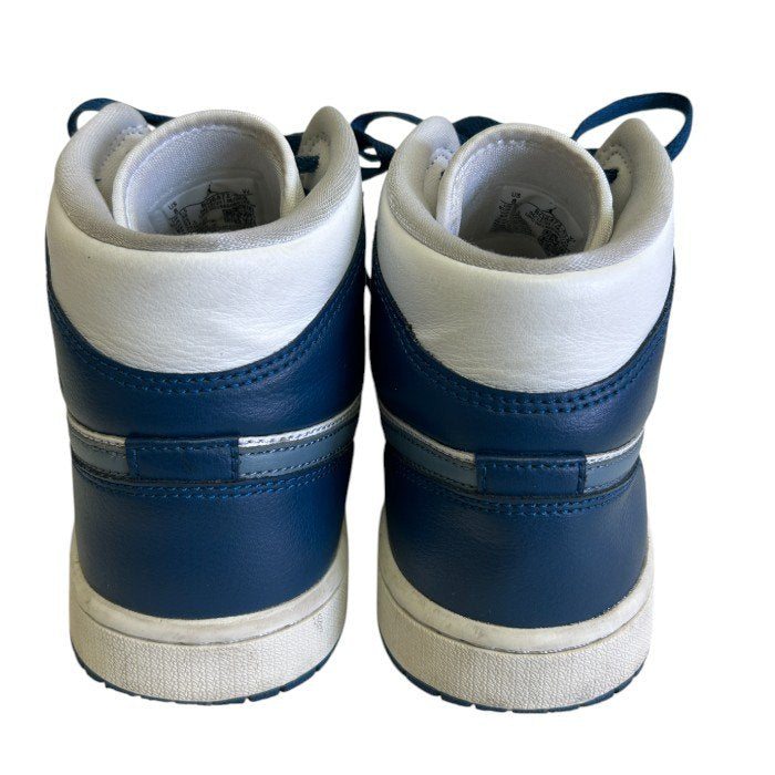 NIKE ナイキ AIR JORDAN エアジョーダン 25cm BQ6472 414 スニーカー 靴 シューズ レディース メンズ ネイビー ホワイト 中古 W1