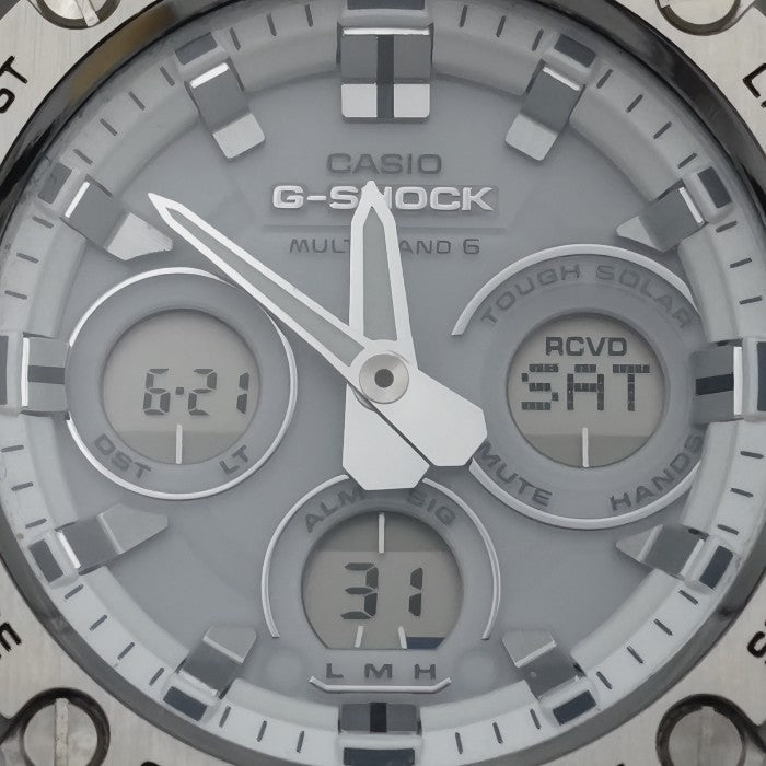 CASIO カシオ G-SHOCK G-STEEL タフソーラー 20気圧防水 腕時計 GST-W310-7AJF 中古 H4