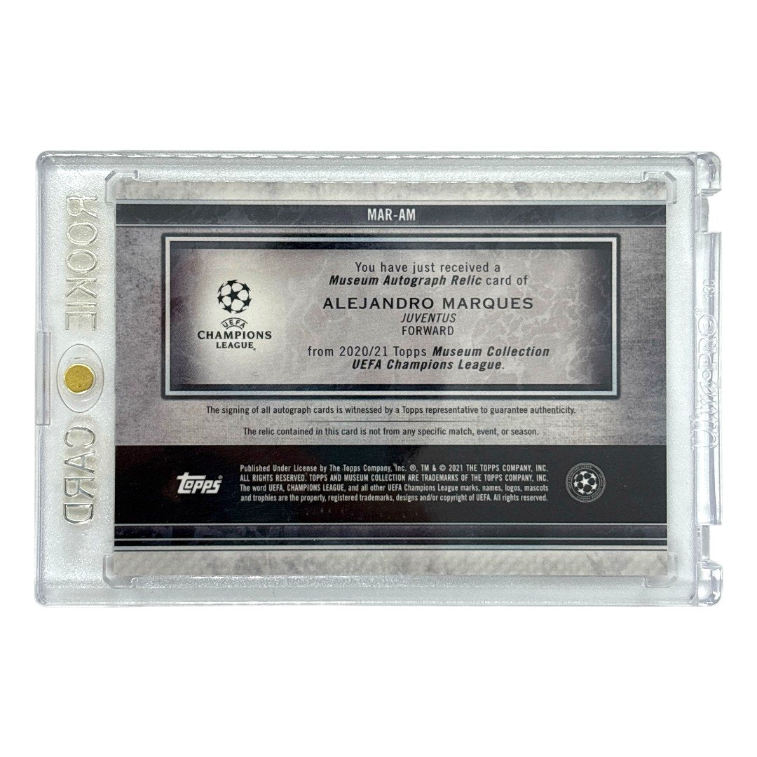 TOPPS サッカーカード MUSEUM COLLECTION ALEJANDRO MARQUES JUVENTUS /50 #MAR-AM 中古 IT1