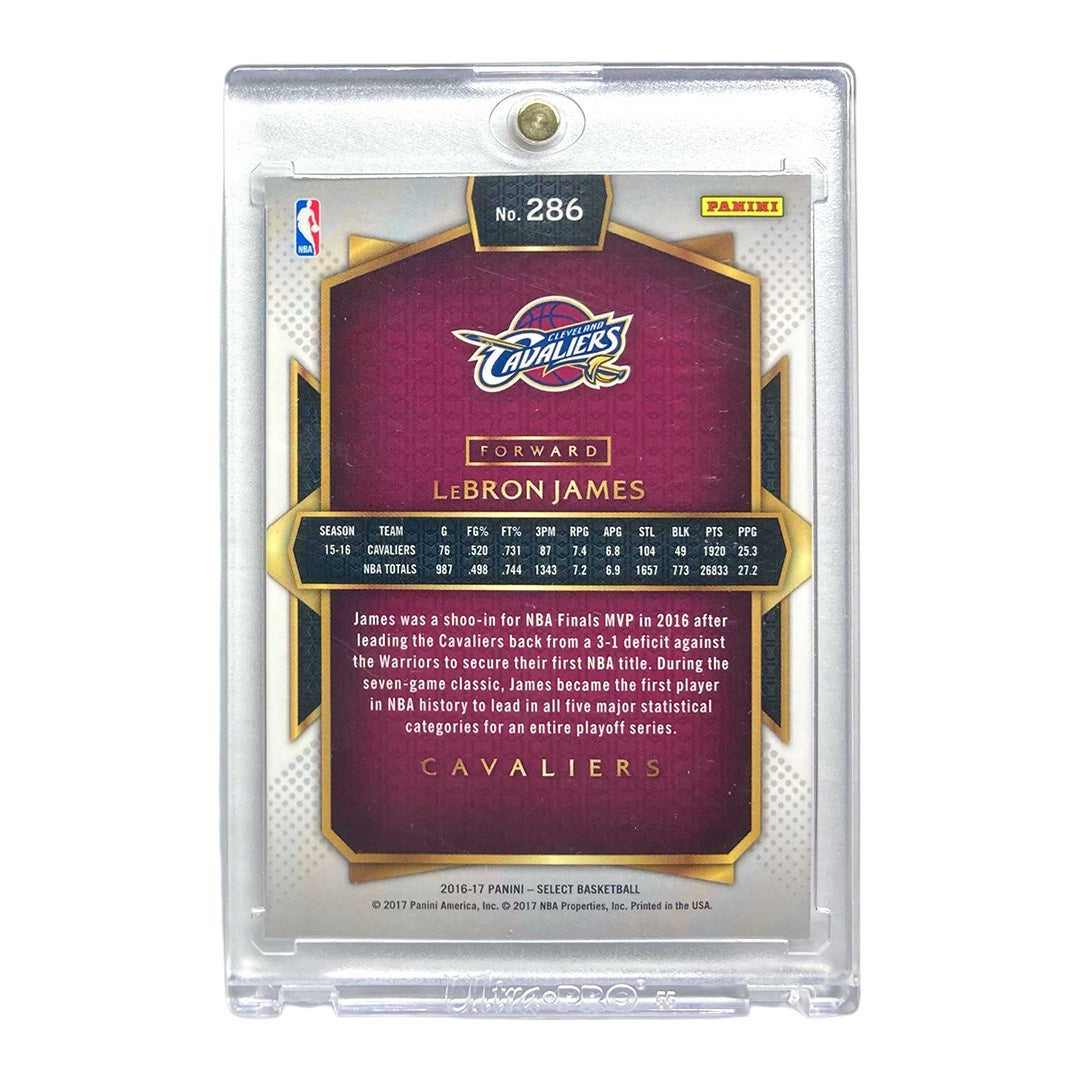 PANINI NBAカード SELECT LEBRON JAMES CAVALIERS #286 中古 IT2