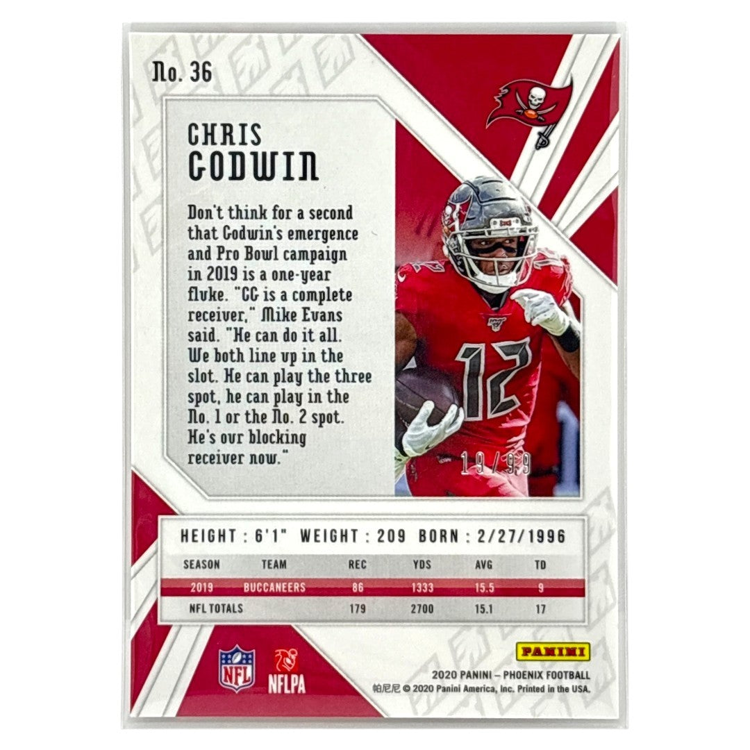 PANINI NFLカード PHOENIX CHRIS GODWIN TAMPA BAY BUCCANEERS /99 #36 中古 IT1