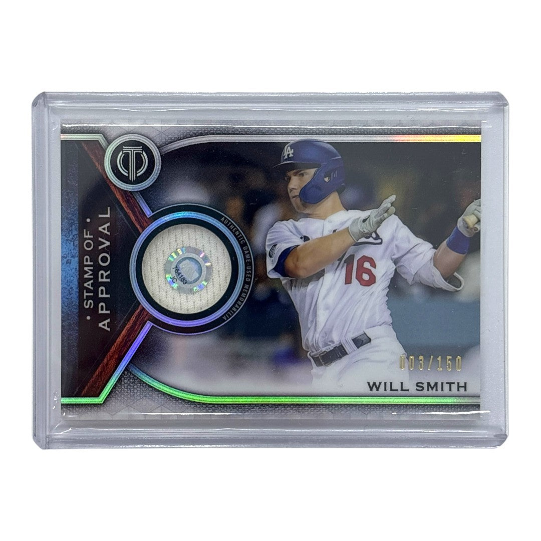 TOPPS MLBカード TRIBUTE WILL SMITH LOS ANGELES DODGERS 003/150 #SOA-WS 中古 IT1