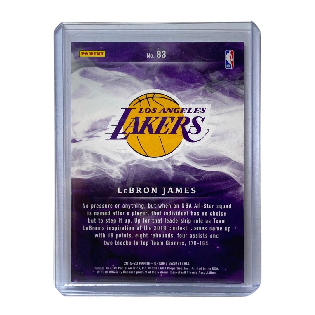 PANINI NBAカード ORIGINS LEBRON JAMES LAKERS #83 中古 IT2