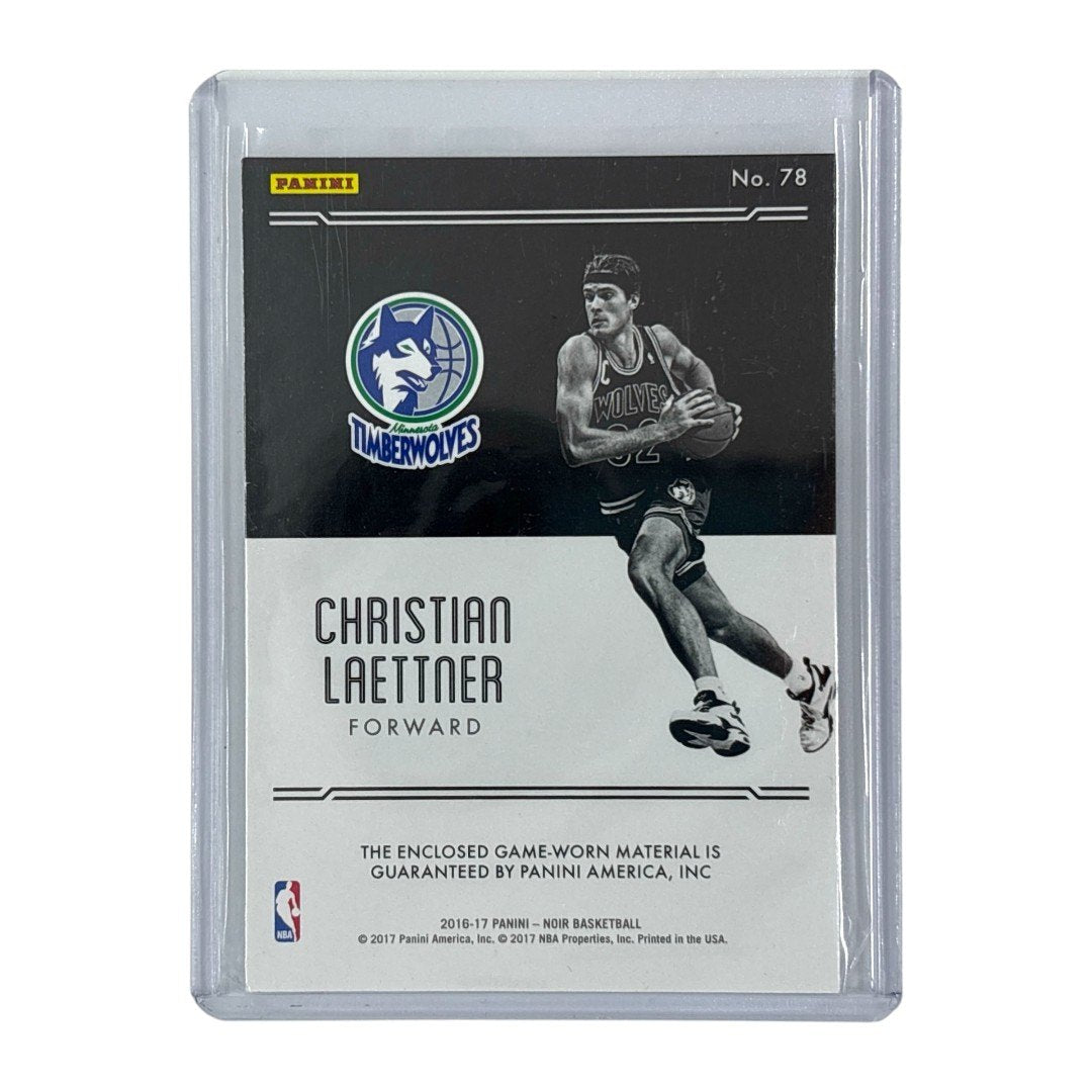 PANINI NBAカード NOIR CHRISTIAN LAETTNER MINNESOTA TIMBERWOLVES 10/25 #78 中古 IT1