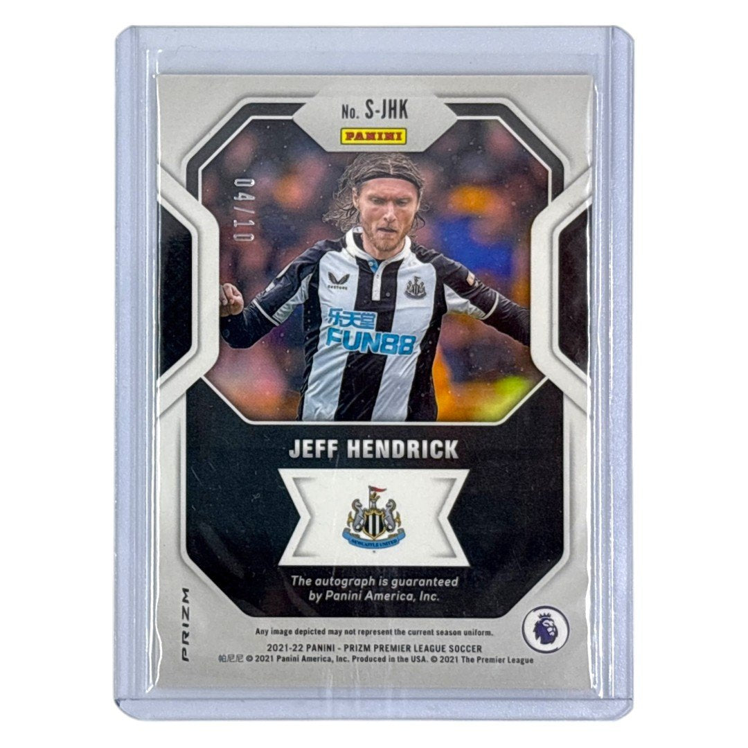 PANINI サッカーカード PRIZM PREMIER LEAGUE JEFF HENDRICK NEWCASTLE UNITED /10 #S-JHK 中古 IT1