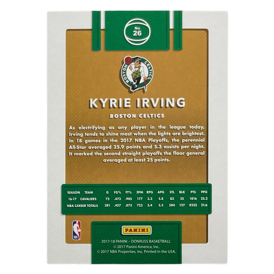 PANINI NBAカード DONRUSS PRESS PROOF KYRIE IRVING BOSTON CELTICS /299 #26 中古 IT2