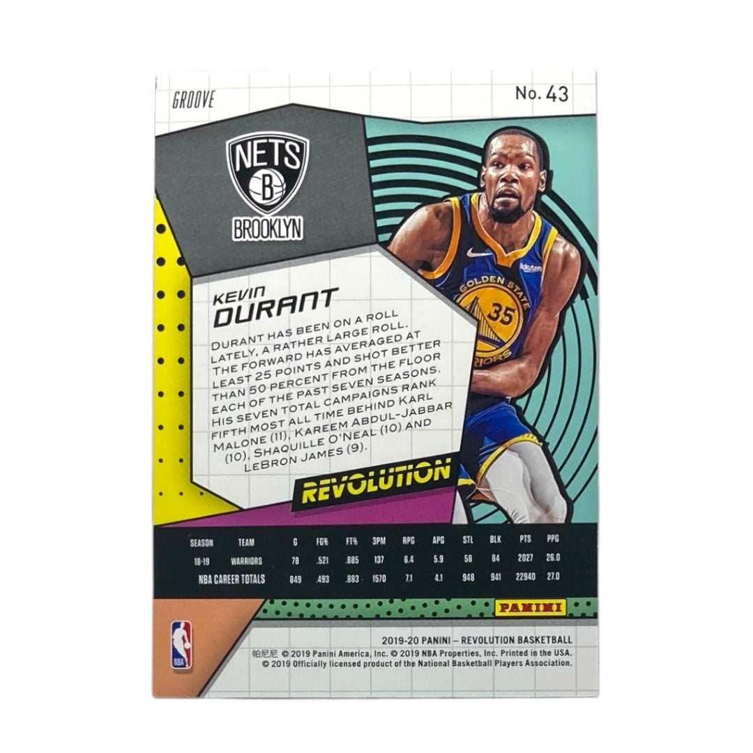 PANINI NBAカード REVOLUTION KEVIN DURANT BROOKLYN NETS #43 中古 IT2