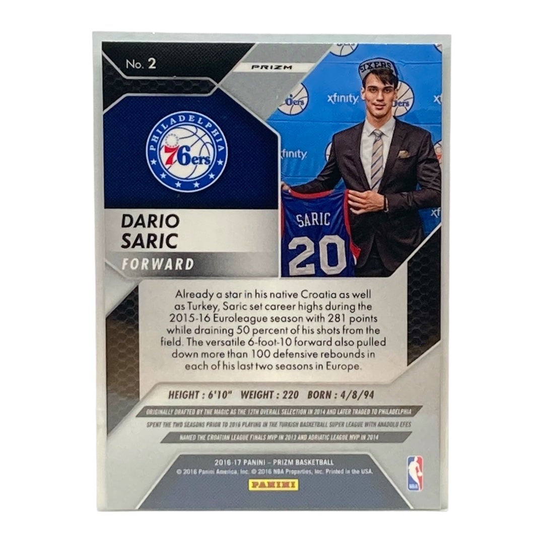 PANINI NBAカード PRIZM DARIO SARIC 76ERS #2 中古 IT2