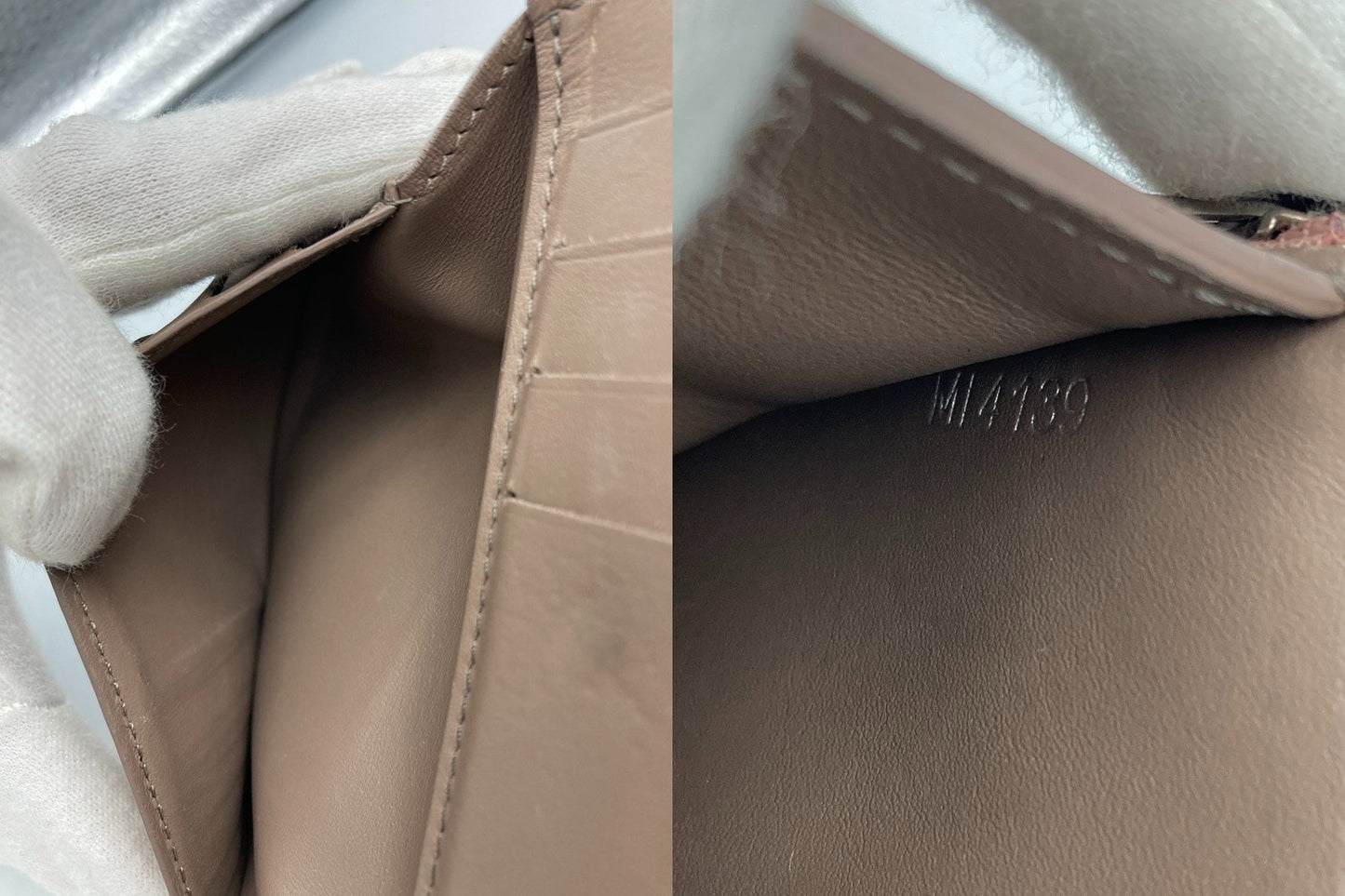 LOUIS VUITTON ルイヴィトン ポルトフォイユカプシーヌ 3つ折り財布 M62156 中古 D4