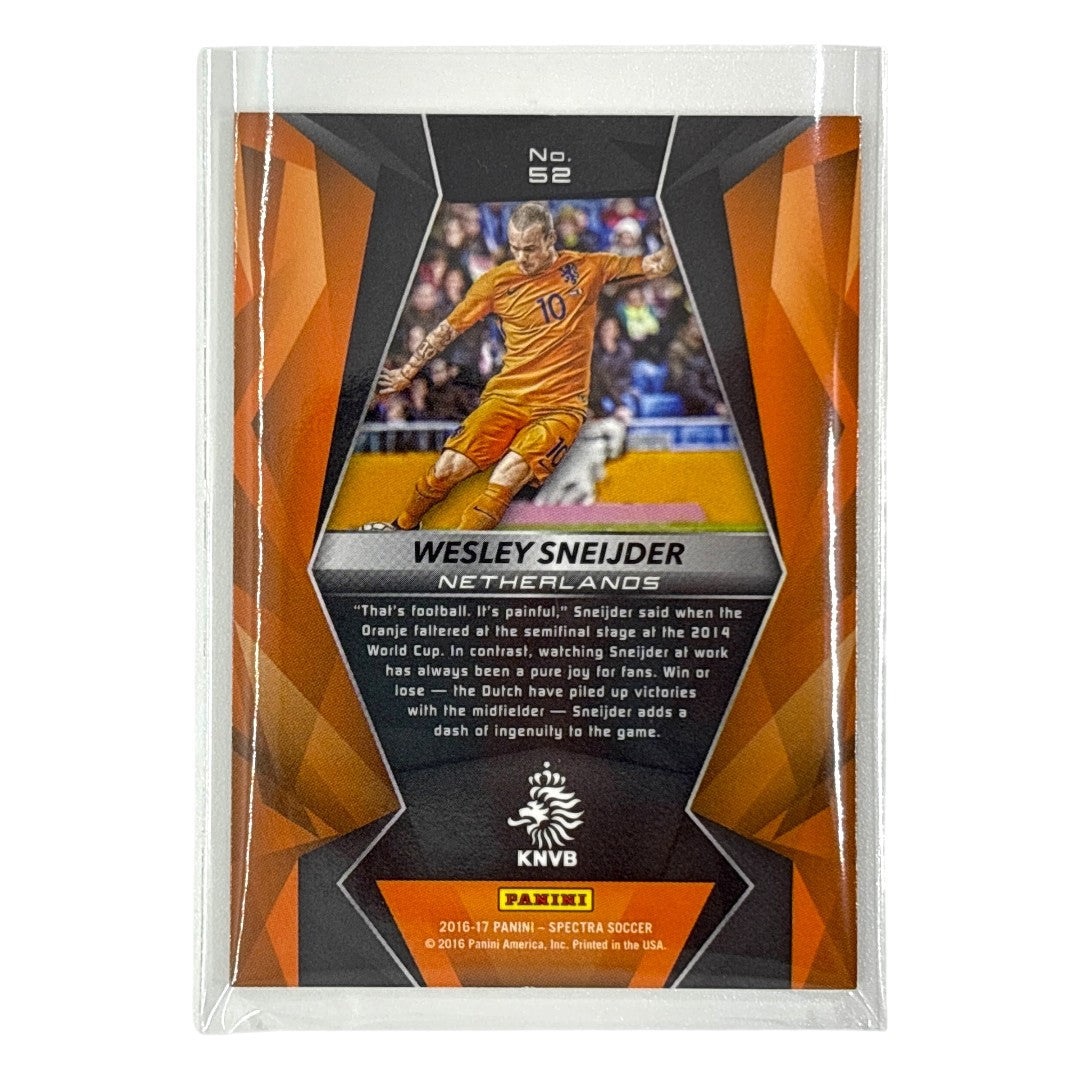 PANINI サッカーカード SPECTRA WESLEY SNEIJDER NETHERLANDS #52 中古 IT1
