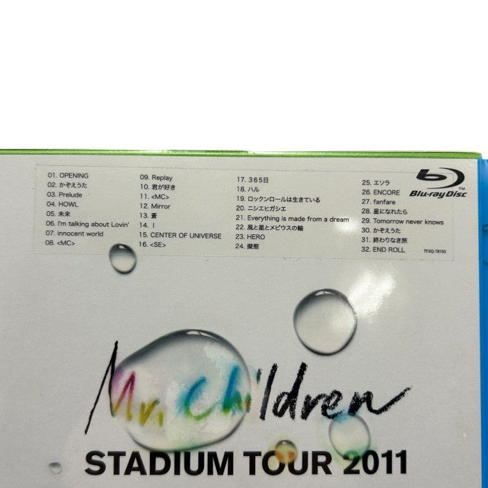 未開封品 Mr.Children ミスチル sense ブルーレイ Blu-ray ミスターチルドレン ライブ 円盤 中古 W4