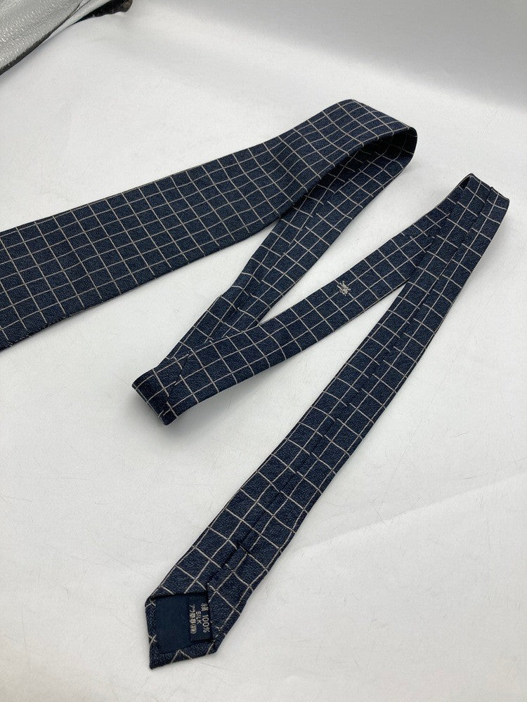 BURBERRY London バーバリー ロンドン 格子柄 ネクタイ シルク100% 中古 D4