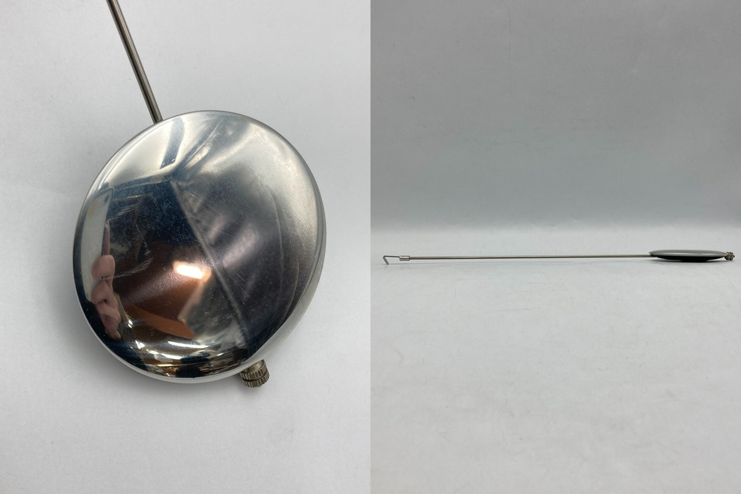 RHYTHM リズム時計 柱 掛け時計 アナログ モダンライフM05 振り子 4MPA05RH 中古 D4