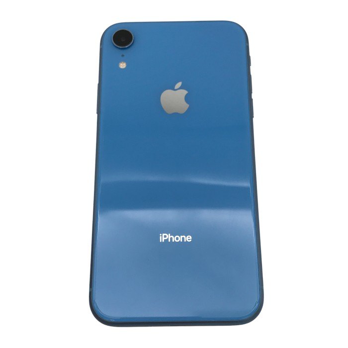 Apple iPhone XR 64GB スマートフォン 4G SIMフリー ワイヤレス充電 ブルー MT0E2J/A 中古 T1