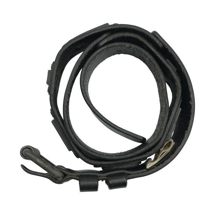 DIESEL ディーゼル ベルト メンズ レザー ロゴ プレート ピン式 ブラック 85cm 中古 T1