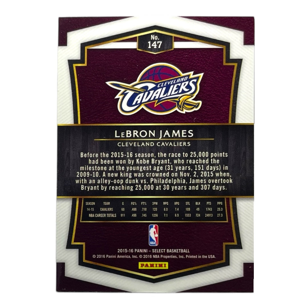 PANINI NBAカード SELECT LEBRON JAMES CLEVELAND CAVALIERS #147 中古 IT2