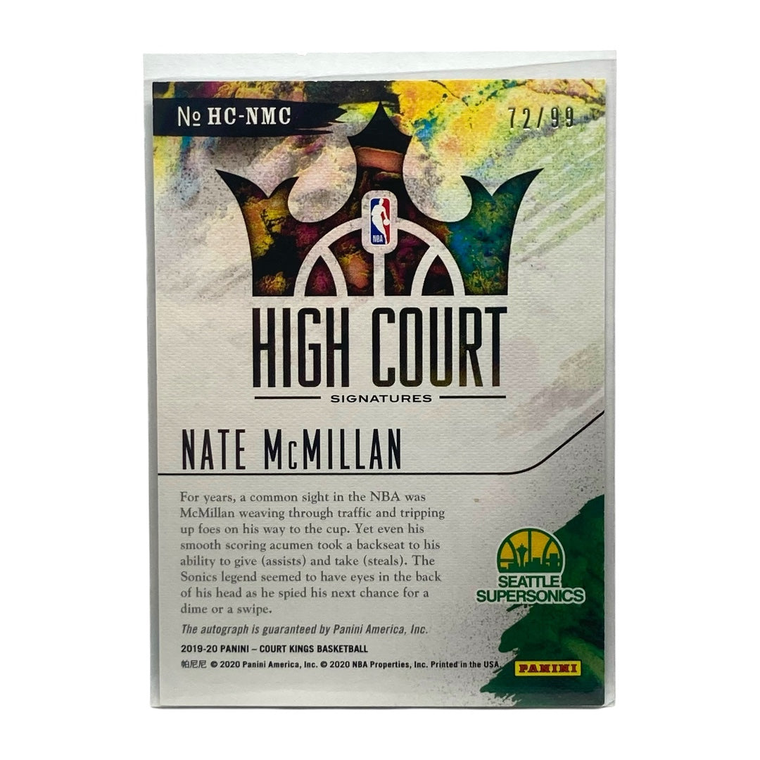 PANINI NBAカード COURT KINGS NATE McMILLAN SUPERSONICS 72/99 #HC-NMC 中古 IT2
