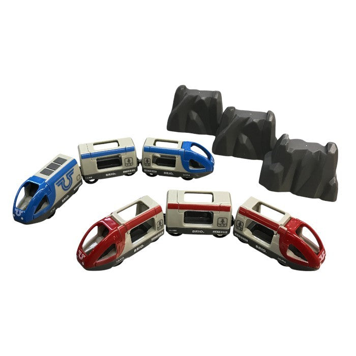 BRIO ブリオ トラベルレールセット 木製 線路 電動車両 列車 電車 おもちゃ 33512 中古 T1