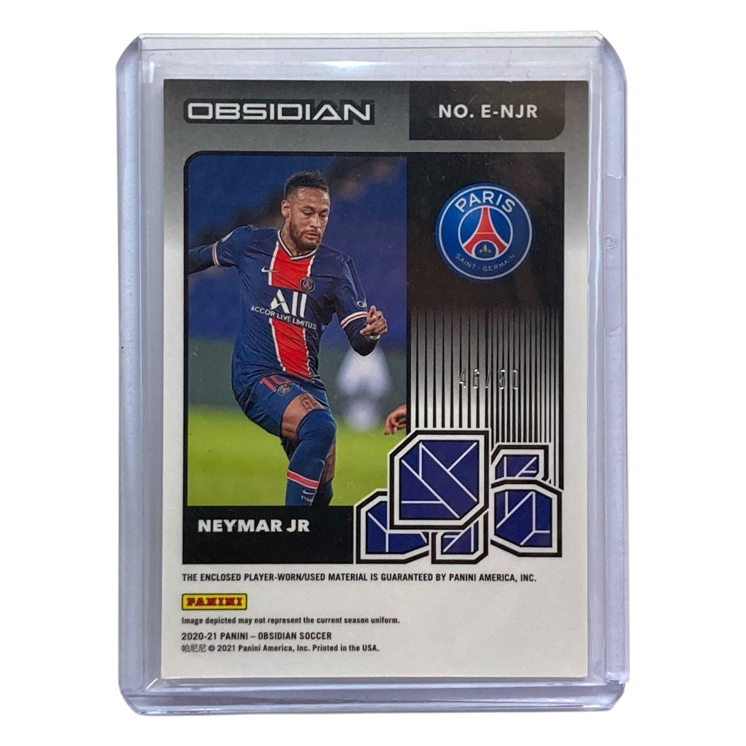 PANINI サッカーカード OBSIDIAN NEYMAR JR PARIS SAINT-GERMAIN 46/50 #E-NJR 中古 IT2
