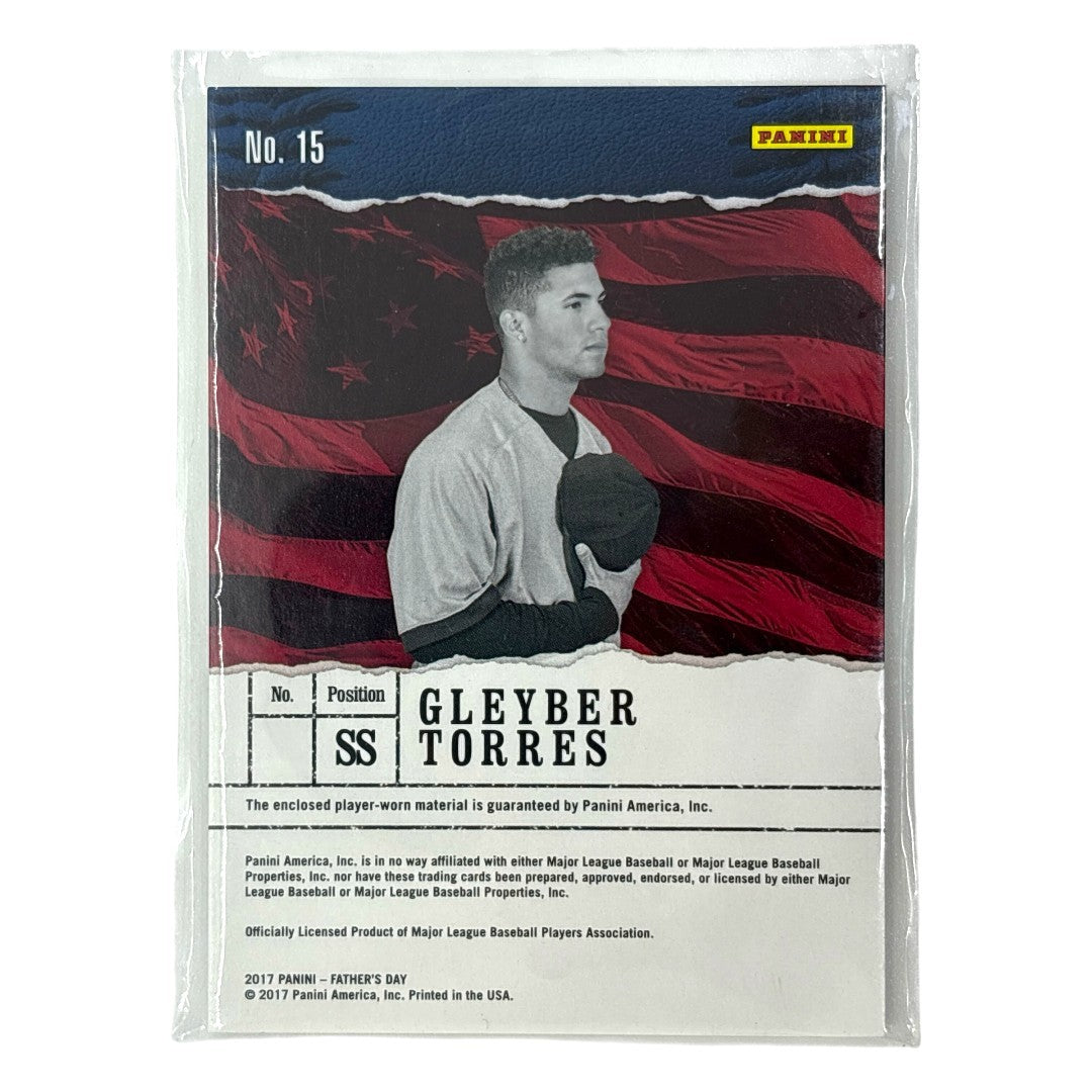 PANINI MLBカード FATHER'S DAY GLEYBER TORRES NEW YORK #15 中古 IT1