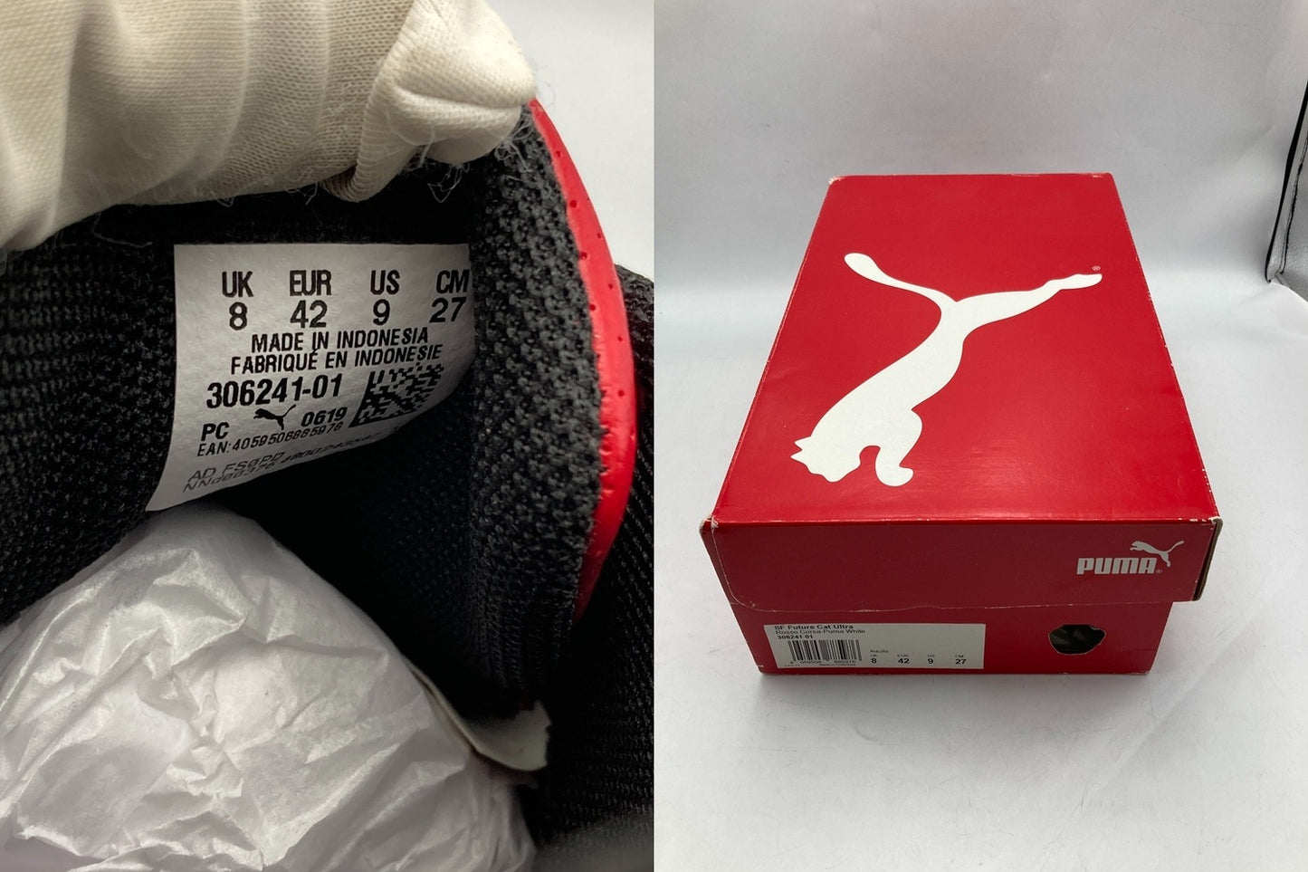 PUMA プーマ フェラーリ SF フューチャーキャット ウルトラ ドライビングシューズ 306241-01 サイズ27.0cm 中古 D4