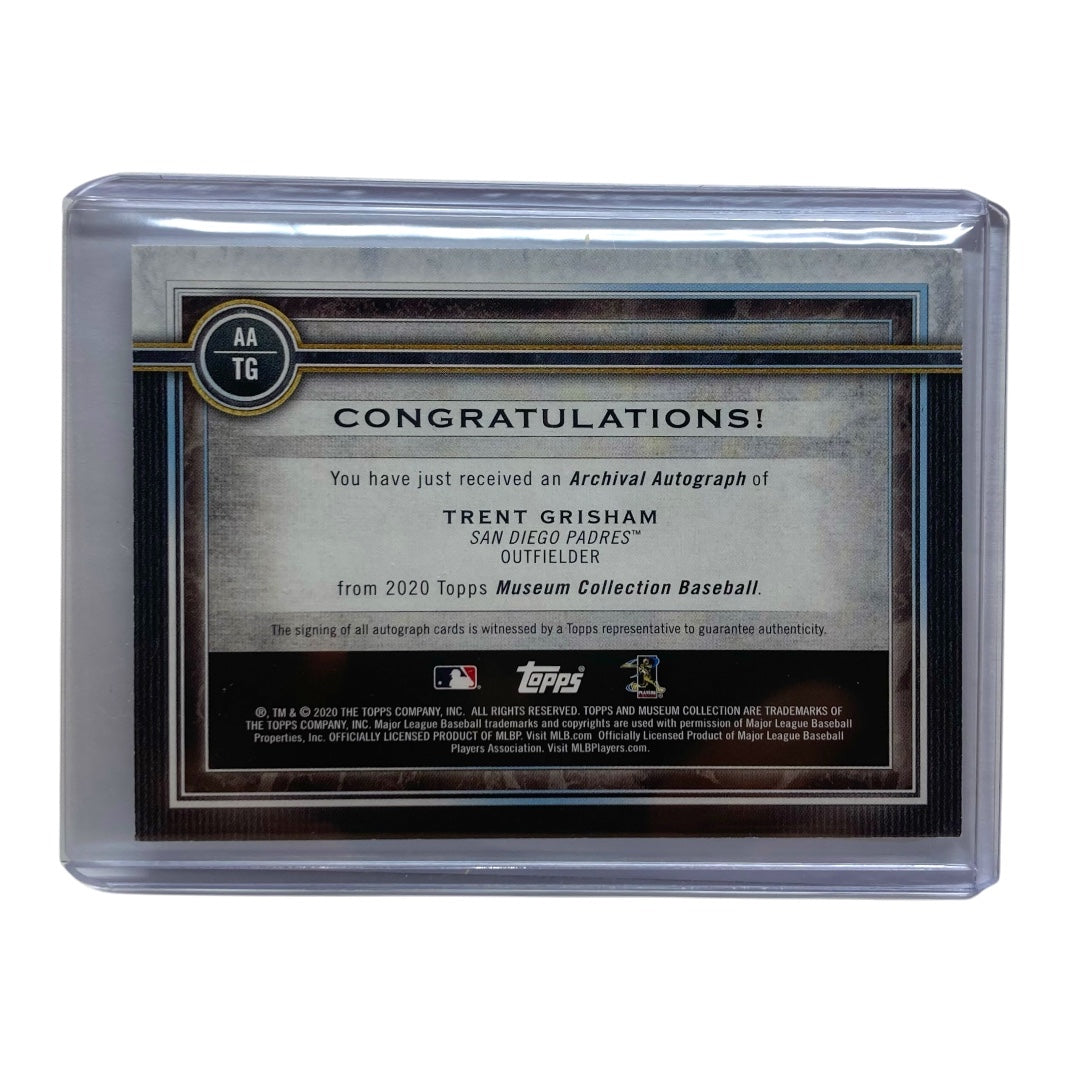 TOPPS MLBカード MUSEUM COLLECTION TRENT GRISHAM PADRES 163/299 #AA-TG 中古 IT2