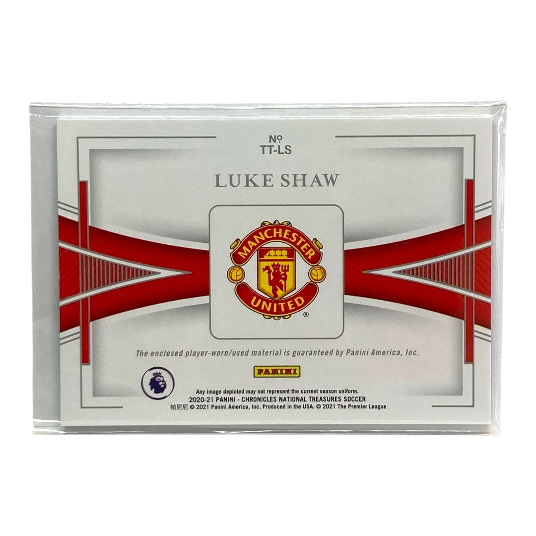 PANINI サッカーカード CHRONICLES NATIONAL TREASURES LUKE SHAW MANCHESTER UNITED 089/149 #TT-LS 中古 IT2