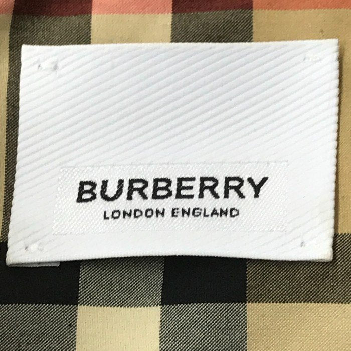 BURBERRY バーバリー チェック コットン ボタンシャツ トップス メンズ カジュアル ブラウン S/180サイズ 中古 KW1