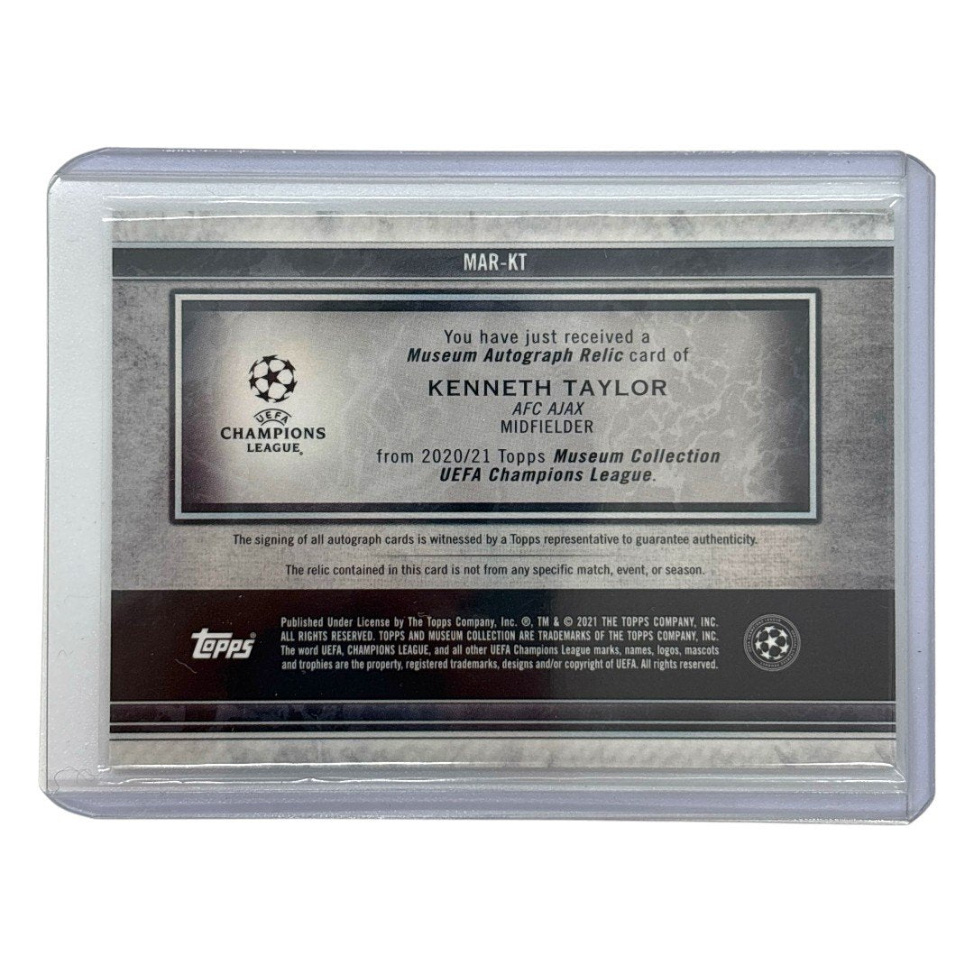 TOPPS サッカーカード MUSEUM COLLECTION KENNETH TAYLOR AJAX 46/75 #MAR-KT 中古 IT1