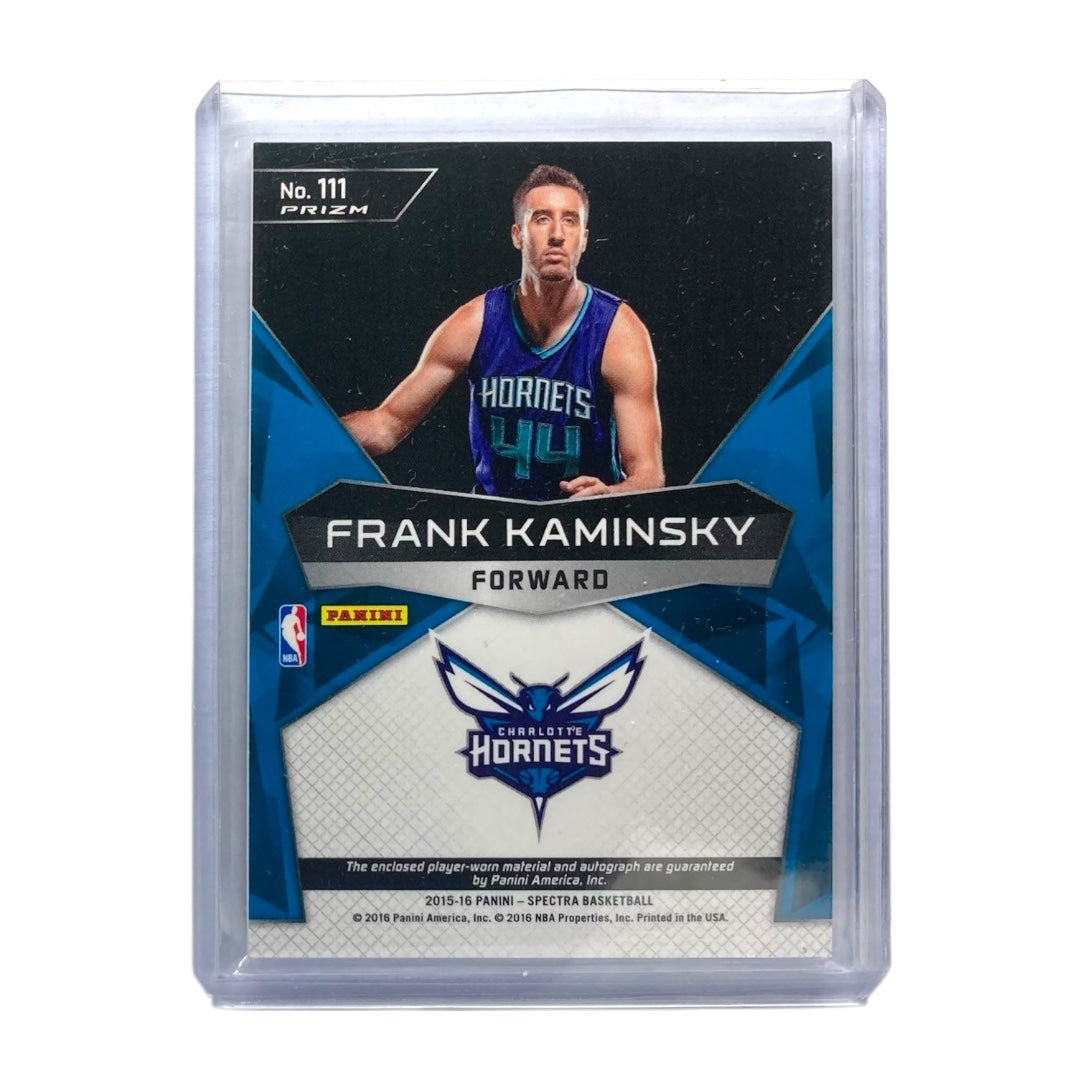 PANINI NBAカード SPECTRA PRIZM FRANK KAMINSKY CHARLOTTE HORNETS #111 中古 IT2