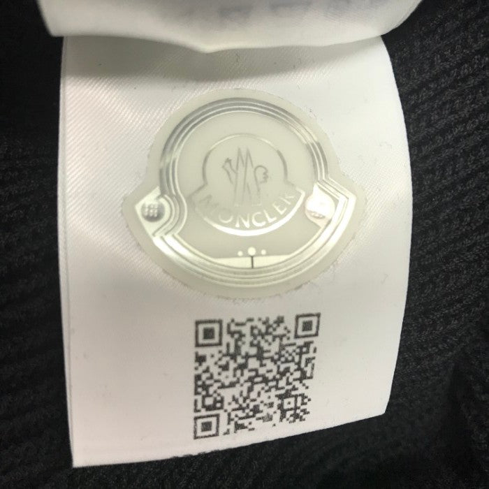 MONCLER モンクレール ロングスカート レディース コットン リブ マーメイド フレア マキシ ブラック Sサイズ H10949H00001 中古 T1