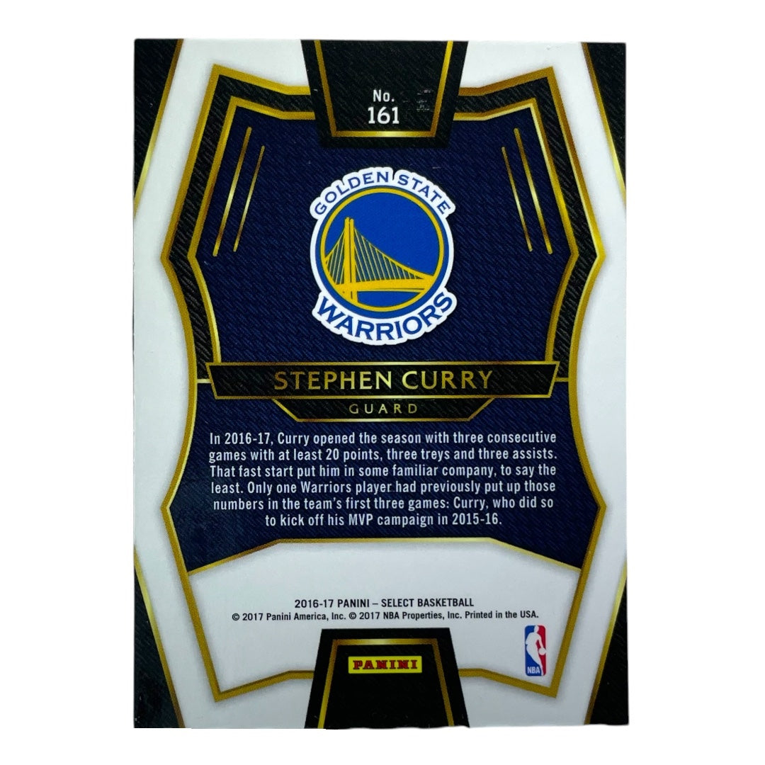 PANINI NBAカード SELECT STEPHEN CURRY WARRIORS #161 中古 IT2
