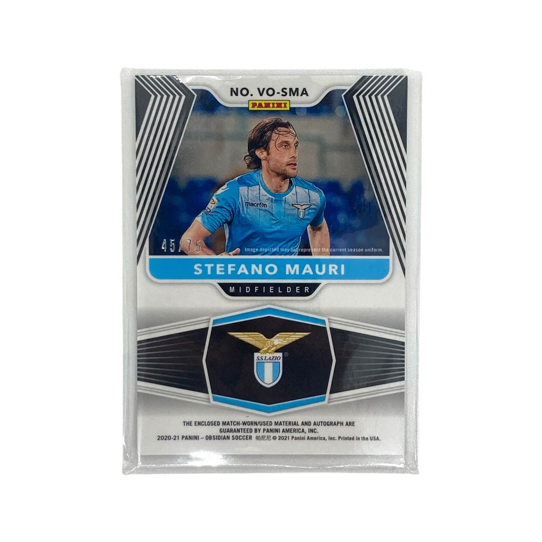 PANINI サッカーカード OBSIDIAN STEFANO MAURI LAZIO 45/75 #VO-SMA 中古 IT1