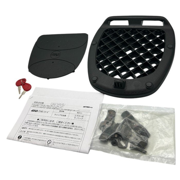 GIVI ジビ バイク用 リアボックス モノロック VISIONシリーズ 34L E340N 収納 バイク用品 鍵付 中古 W4