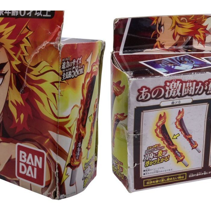 BANDAI 鬼滅の刃 DX日輪刀~煉獄杏寿郎~ 中古 a1