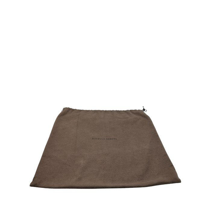 BOTTEGA VENETA ボッテガヴェネタ マキシ イントレチャート ハンドバッグ クラッチ ブラック 鞄 ブランド レディース 中古 W4