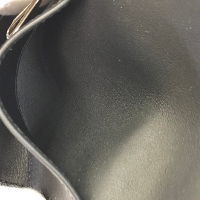 LOUIS VUITTON ルイヴィトン モノグラムシャドウ ミュルティクレ6 キーケース ユニセックス 6連 エンボス コンパクト ブラック M14825 中古 T1