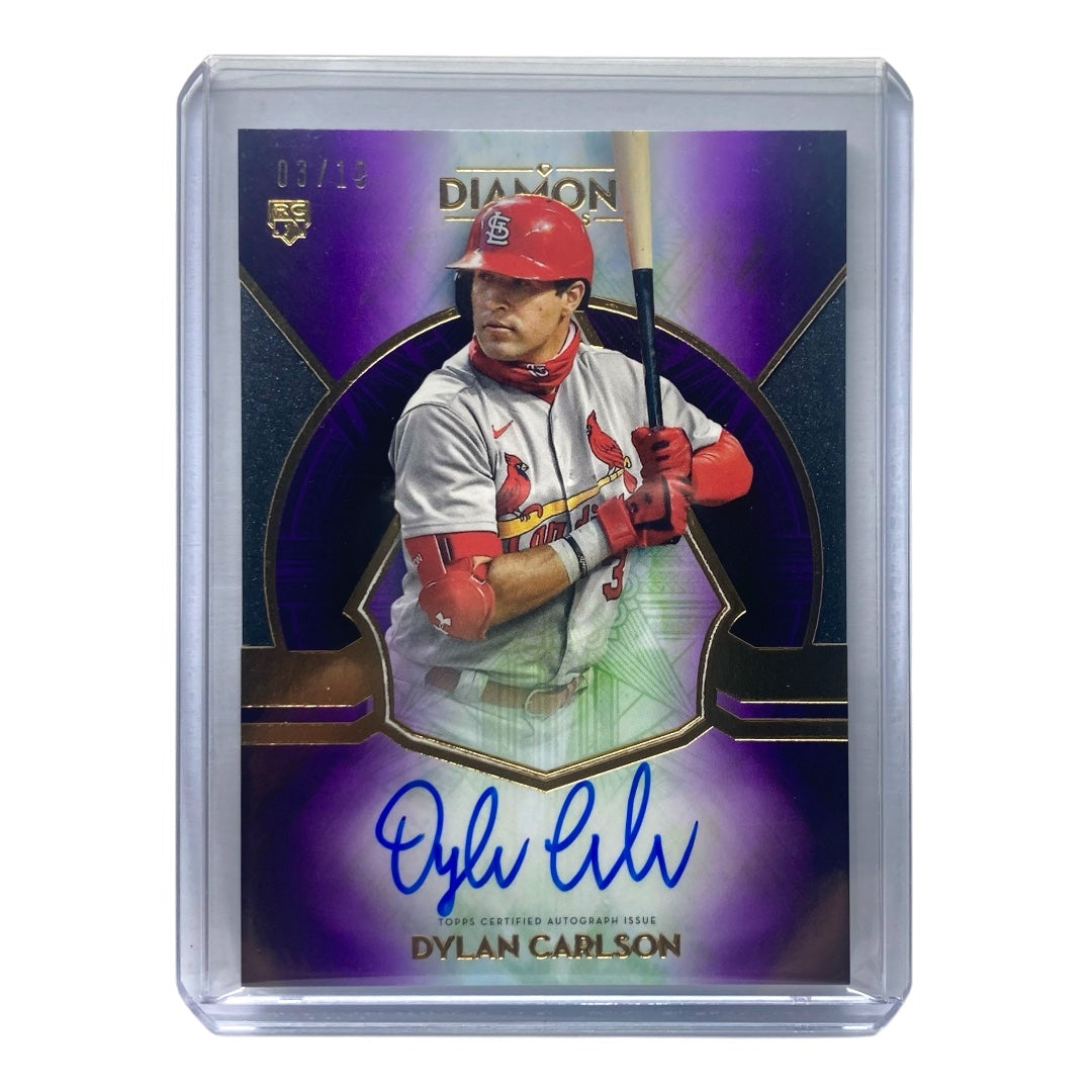 TOPPS MLBカード DIAMOND ICONS DYLAN CARLSON CARDINALS 03/10 #AC-DYL 中古 IT2