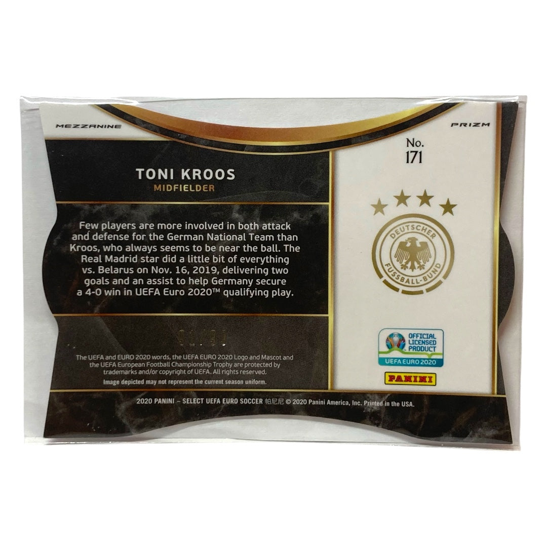 PANINI サッカーカード SELECT UEFA EURO PRIZM TONI KROOS GERMANY 91/99 #171 中古 IT2