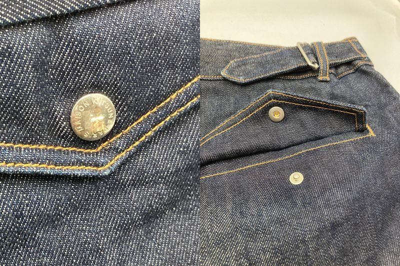 MAISON KITSUNE メゾンキツネ デニムパンツ サイズ32 中古 D4