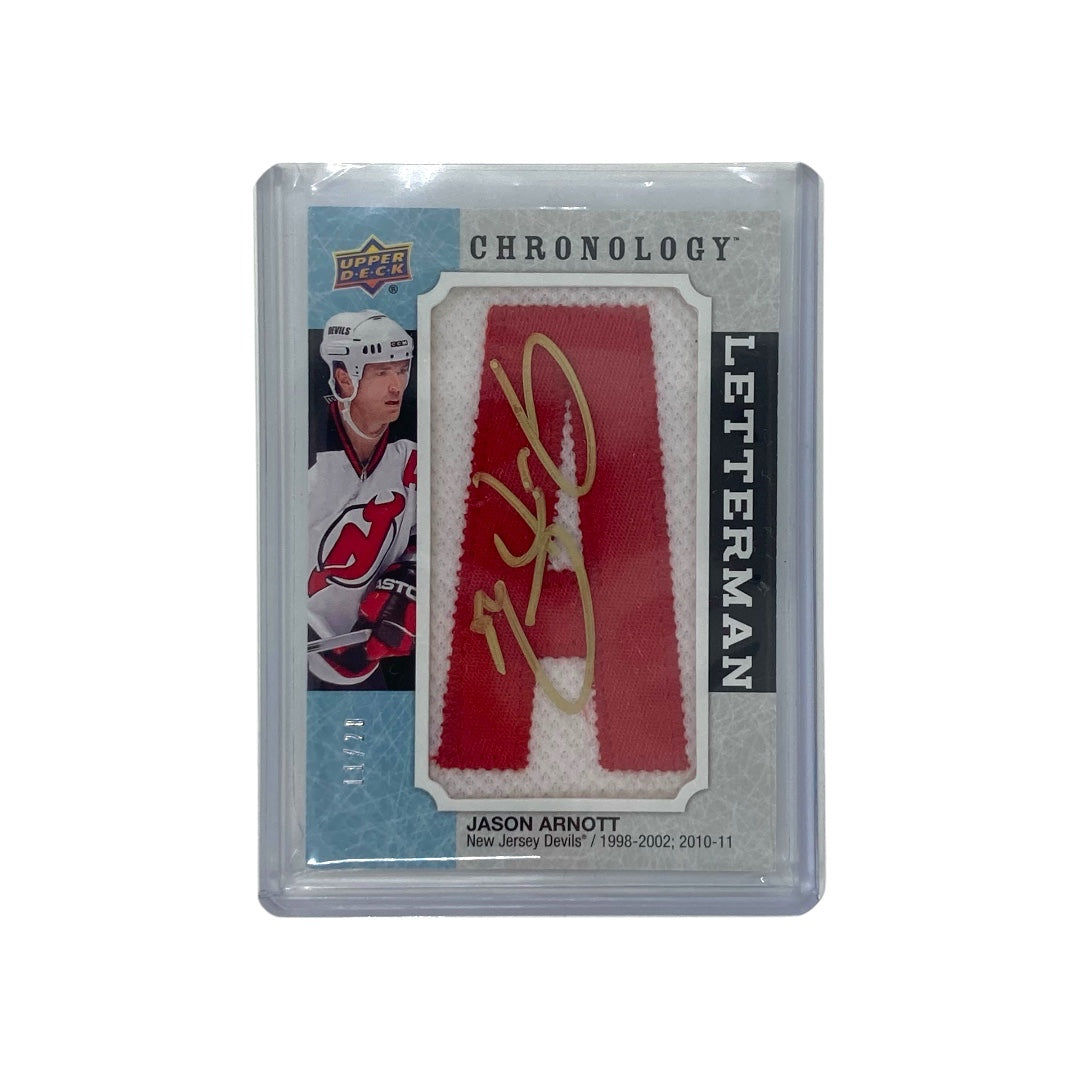 UPPER DECK NHLカード CHRONOLOGY JASON ARNOTT NEW JERSEY DEVILS 11/20 #L-NJ-JA 中古 IT2