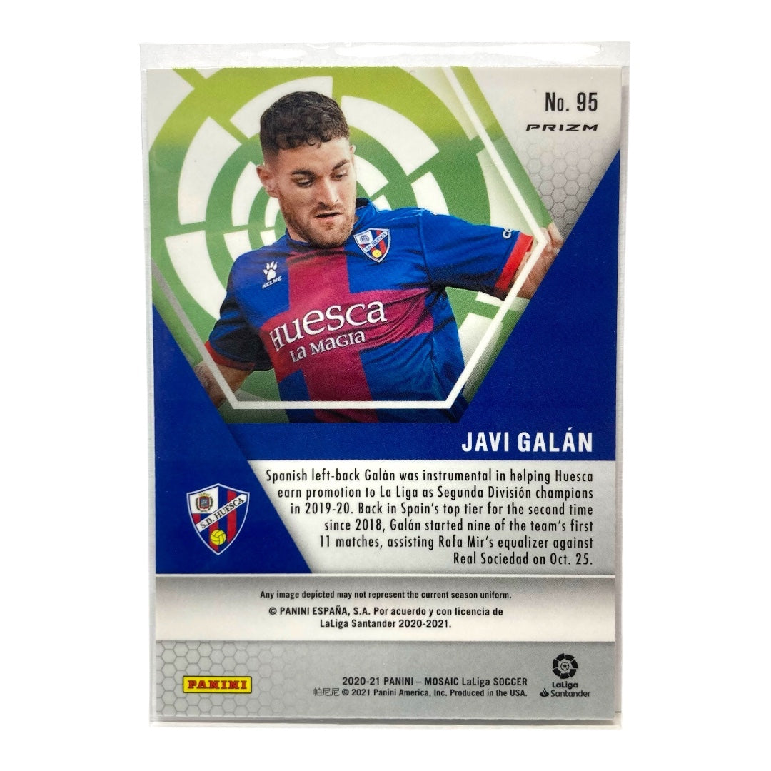 PANINI サッカーカード MOSAIC LALIGA PRIZM JAVI GALAN HUESCA #95 中古 IT2