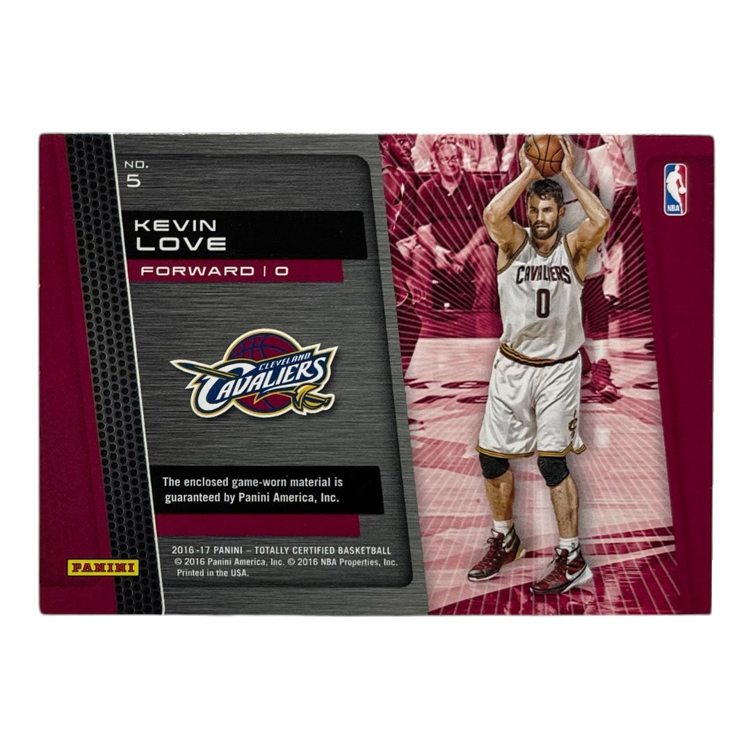 PANINI NBAカード TOTALLY CERTIFIED KEVIN LOVE CAVALIERS #5 中古 IT2
