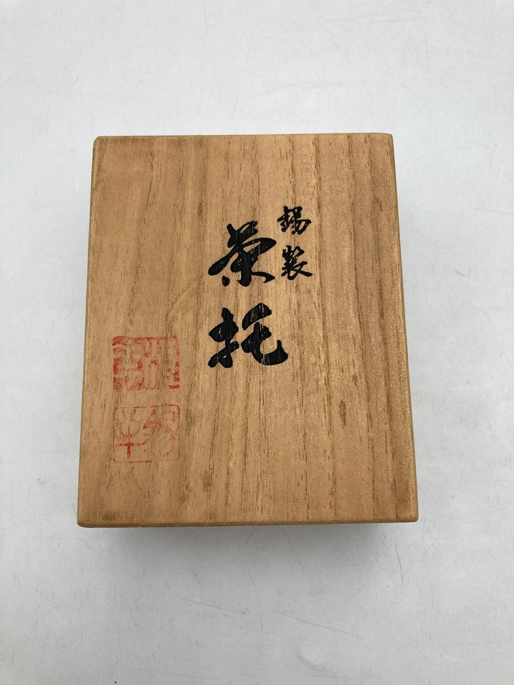 錫半 本錫 茶托 五枚 茶道具 中古 D4