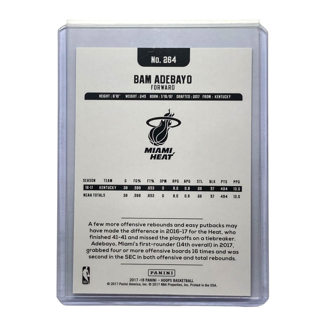 PANINI NBAカード HOOPS BAM ADEBAYO HEAT 14/25 #264 中古 IT2