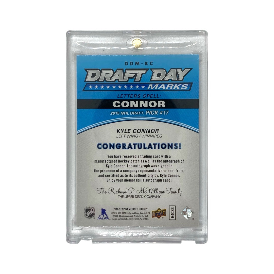 UPPER DECK NHLカード SP GAME USED KYLE CONNOR WINNIPEG JETS 30/35 #DDM-KC 中古 IT2