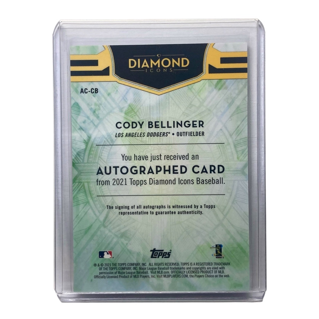 TOPPS MLBカード DIAMOND ICONS CODY BELLINGER DODGERS 3/5 #AC-CB 中古 IT2