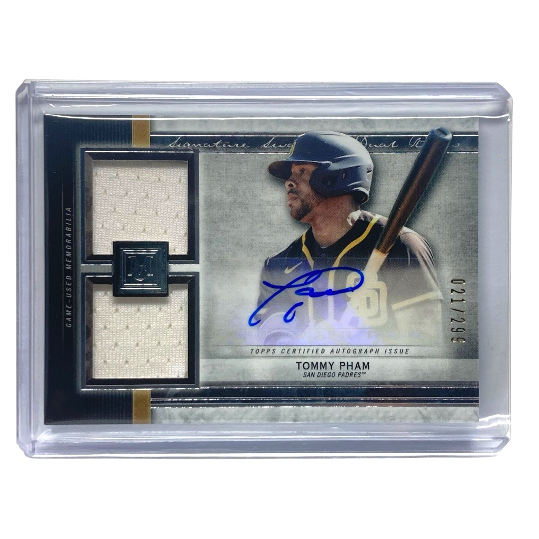 TOPPS MLBカード MUSEUM COLLECTION TOMMY PHAM PADRES 021/299 #SSDA-TP 中古 IT2