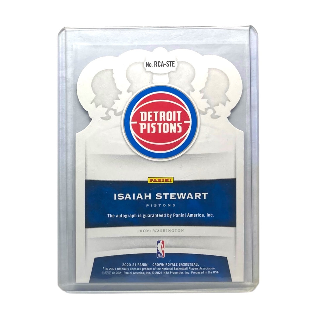 PANINI NBAカード CROWN ROYALE ISAIAH STEWART DETROIT PISTONS /75 #RCA-STE 中古 IT2